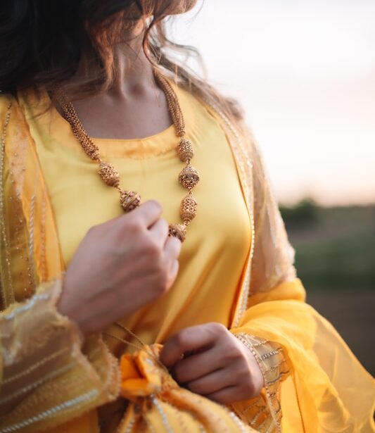 Sieraden en kledingkleuren